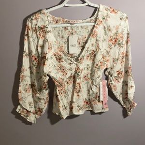 Rue 21 crave fame adorable dress shirt